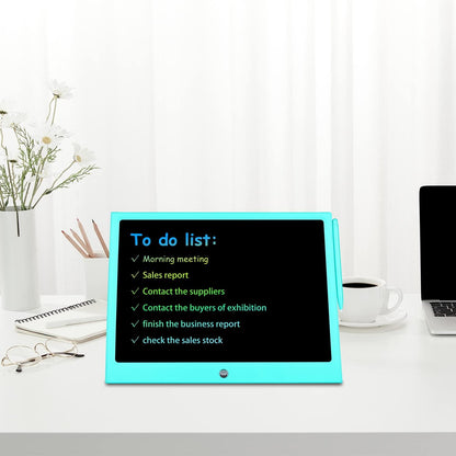 Toys for 3 4 5 6 7 8 Years Old Boys Girls, LCD Writing Tablet 15 Inch Doodle Board, Electronic Drawing Pads Drawing Tablet, Educational Birthday Gift for 3-6 Years Old Kids Toddler (Blue)