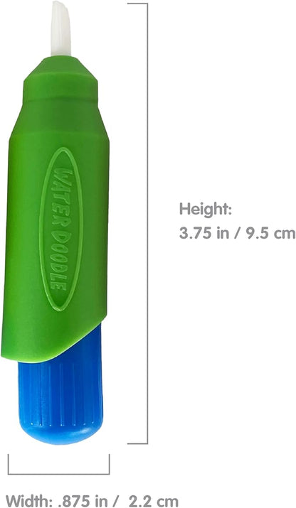 KangaToys Aqua Brushes 12 Pack Multi-Color Pack Reusable Water Paint Brushes for Kids Ages 3 and Up Paint with Water Kits Arts and Crafts