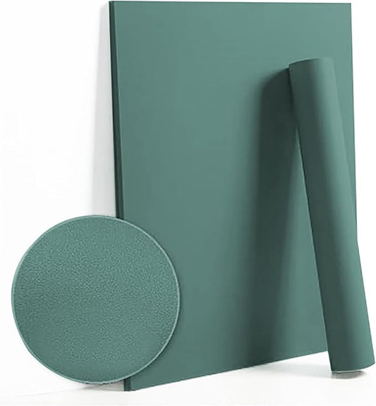 Dimoon 78.7''x17.7'' Blue Peel and Stick Wallpaper Contact Paper Modern Self Adhesive Wall Paper Removable Renter Friendly Textured Solid Color Shelf Vinyl Roll (78.7''x17.7'',Sapphire Blue)