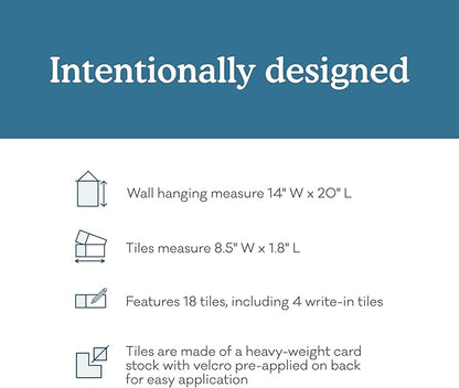 Slumberkins 18 Piece Visual Schedule for Kids | Reversible Visual Tool to Teach Day Time and Night Time Routines at Home & School | for Toddlers, Preschoolers, Children with Autism
