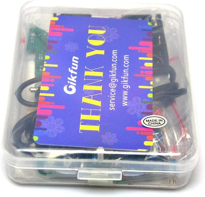 Gikfun Audio Controlled 3D LED Flashing Christmas Tree DIY Kits Soldering Practice EK1685