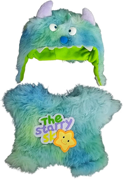 Clothes for 17cm Accessories Suit Cute Clothes for Doll Dress up Animal Carton Style Outfits (NO Doll)(Monster)