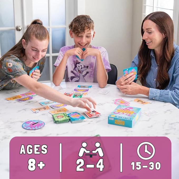 ANGEL STUDIOS Inflation Monster Card Game | Educational Card Game for Kids Ages 8+ | Family Board-Game | Learn Money, Math, Investing, & Inflation | 2-4 Players | Tuttle Twins