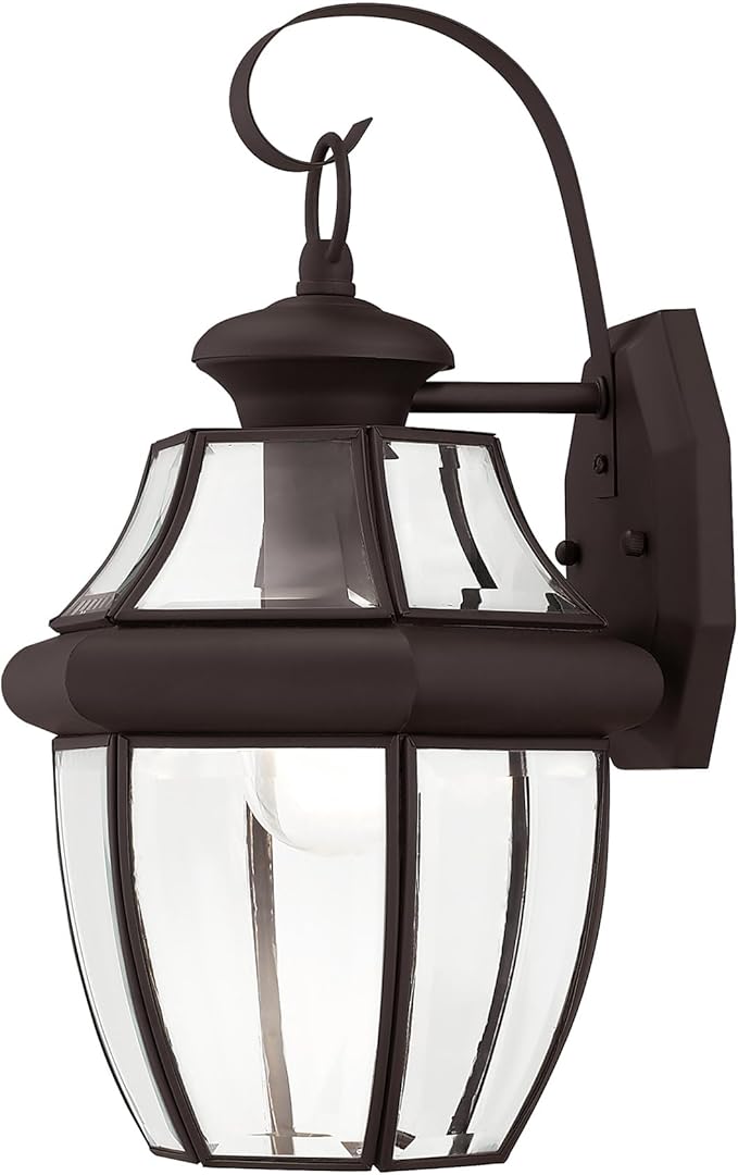 Livex Lighting 2151-03 Outdoor Lighting, 13" x 8.5" x 8.5", White