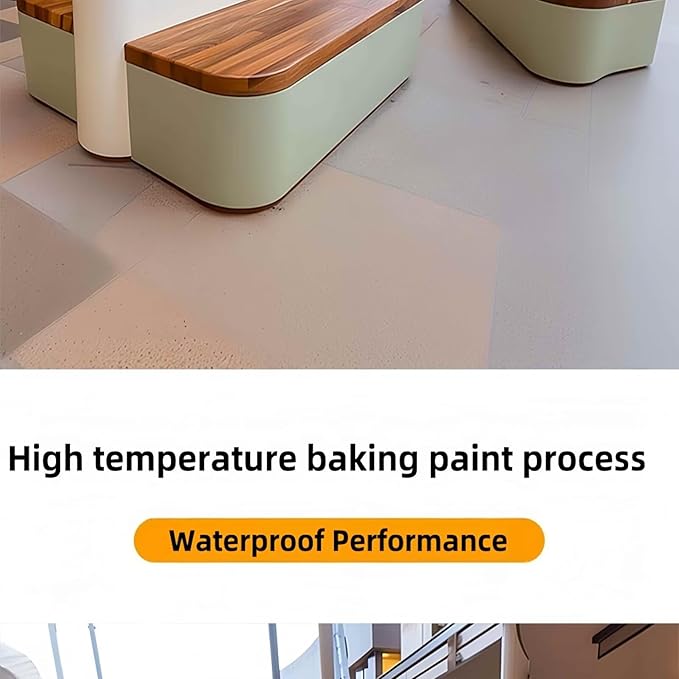 Outdoor Bench - Modern Outdoor Park Planter Bench Includes Luxurious and Simple Flower Box & Wooden Seating Area for Commercial Plaza,Food Court(55.12IN)