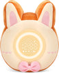 QANYI Bunny Night Light for Kids - Soft Plush Toy with Bunny Alarm Clock, Sleep Light for Bedroom, Gifting, Christmas, New Year