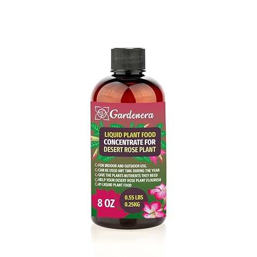 Plant Growth Superfood for Desert Rose with 18 Essential Vitamins & Minerals - Organic Plant Food Fertilizer - Micro-Fungi and Bio-Organisms for Desert Rose Care & Growth Enhancement - 8oz