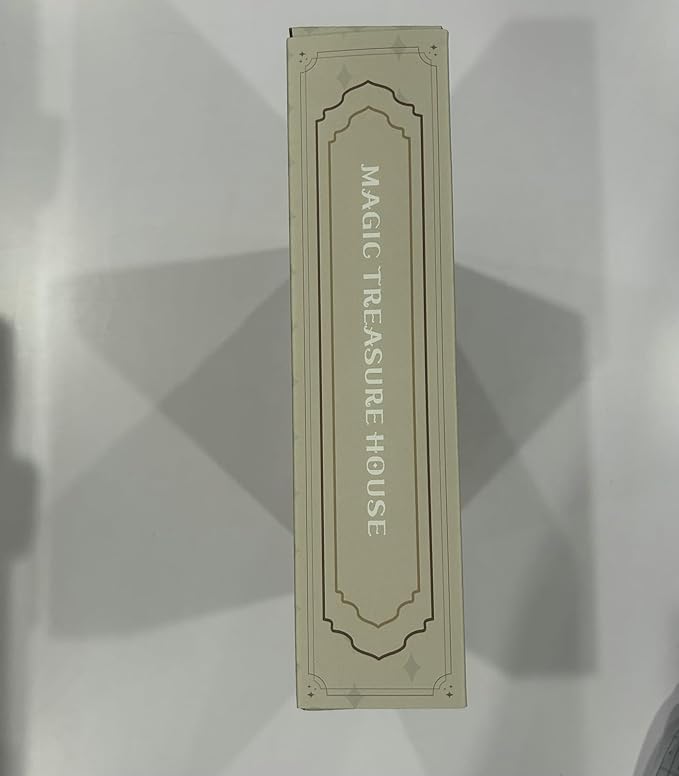 Miniature House Kit, Tiny House Kit with Light, DIY Mini House Building Kits for Adults to Building, Unique Gift for Birthday Christmas, Treasure House