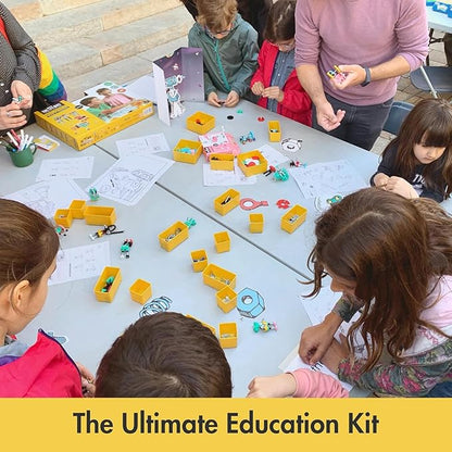 The Off Bits Educational STEM Toys for 6+: Robot Toy Building Sets, 3-in-1 Engineering Kit for Boys and Girls, Build Your Own STEM Building Toys with Endless Possibilities (Educational Kit)