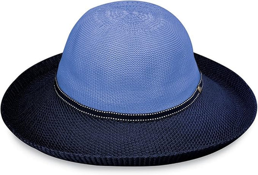 Wallaroo Women’s Victoria Two-Toned Sun Hat – UPF 50+ Sun Protection, Wide Brim, Adjustable, Cotton Lining, Summer Holiday