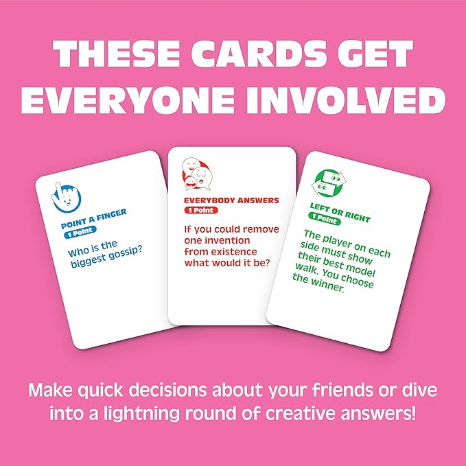 It’s Kind of a Fun Story – Adult Party Game & Storytelling Card Game with 320 Conversation Cards for Friends, Couples, Families, Game Nights, Bachelorette Parties, Pre-Games, and Happy Hours