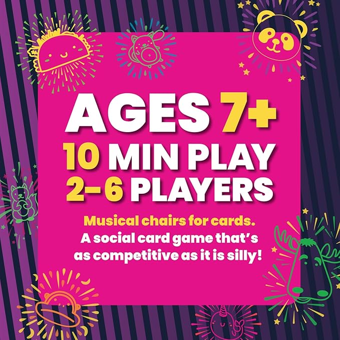 Bing Bang Boom Hilariously Fun Card Game for Family Game Night by Taco Cat Goat Cheese Pizza | Easy to Learn and Play with Fast 10 Minute Rounds | Fun for Kids, Teens, and Adults | 2 - 6 Players