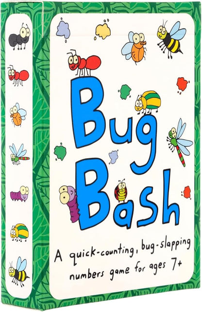 Bug Bash Card Game- Award-Winning Kids Brain Game for Ages 7-12 - Quick-Counting Bug-Slapping Game Fast, Fun, and Frenetic - Smart Games for Kids 7-12 and 2-4 Players