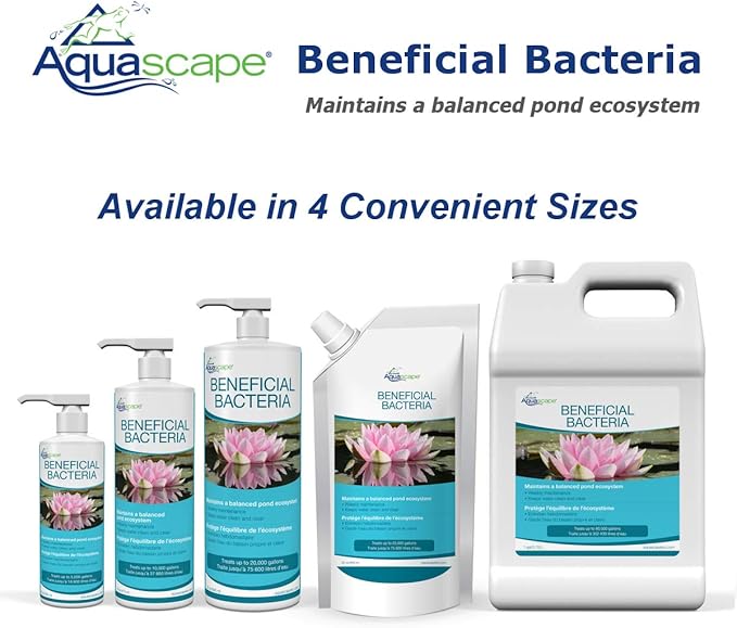 Aquascape - Beneficial Bacteria for Ponds - 8.45 oz Liquid