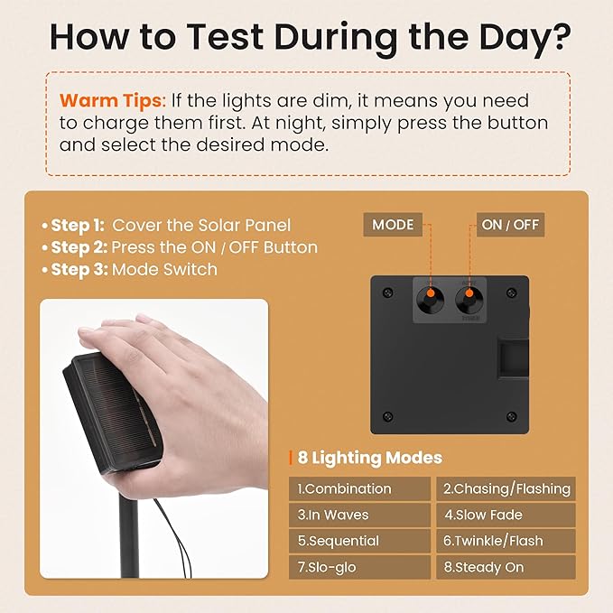 2 Pack Solar Lights Outdoor Waterproof, Total 72ft 120 LEDs Crystal Globe with 8 Modes, Solar String Lights for Outside, Patio Porch Garden Yard Christmas Wedding Party Decor (Multicolor)