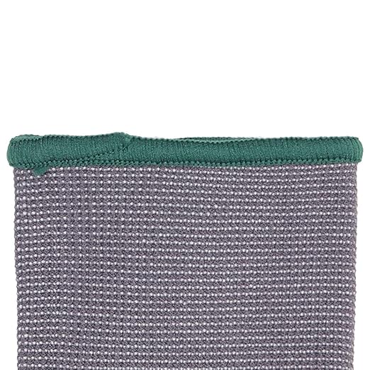 Amazon Basics Micro-Foam Nitrile Coated Work Gloves, Nylon Liner Fiber, Touch Screen, Size 8/M, 12 Pairs, Grey