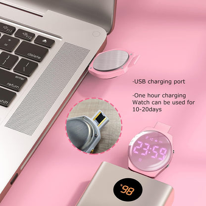 Kids Watches for Girls Boys Digital Sport Watch with Step Counter Pedometer Vibration Alarm Clock, No App Waterproof Fitness Tracker Kids Watch Boys Girls Teens Students Ages 5-16