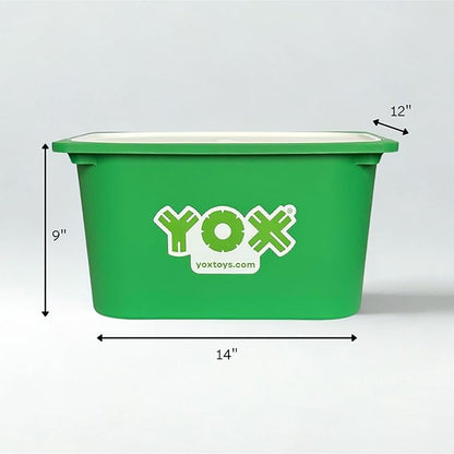 YOX Megabuilder Building Kit | Creative STEM Construction Toys | Made in USA | Bulk Building Set for Kids Ages 4-10