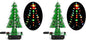 Gikfun Christmas Tree 3D Xmas Tree Led DIY Kits 7 Color Flash Circuit LED EK1697 (Pack of 2)
