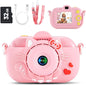 Kids Camera Kids Digital Camera for Girls Age 3-8, Video Camera for Kids with Soft Cover, Christmas, Birthday Gifts