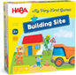 HABA My Very First Games Building Site, A Cooperative Learning Kids Game, Toddler Learning Activities & Games for 2+ Year Olds with Included Toy Truck