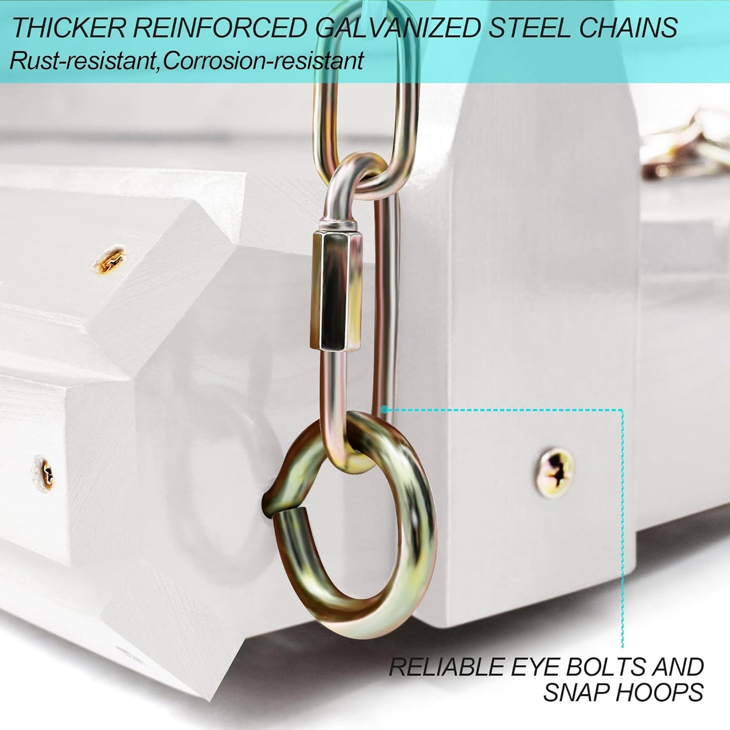 4FT Wooden Porch Swing w/Cupholders,Heavy Duty 800LBS Outdoor Swing Bench w/Chains,Patio Roll Back Swing Chair Bench,Front Porch 2-Person Hanging Bench,for Garden Courtyard Lawn & Balcony