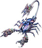 Adult 3D Metal Puzzle Giant Scorpion Model Kit 3D Metal Puzzle Mechanical Scorpion Block Difficulty DIY Assembly Kit - Men's High end Gift 1091pcs (Energy Armor - Scorpion)