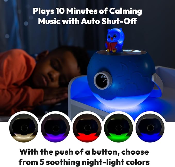 Kids Book Projector - 5 Read-Aloud Stories, 5 Songs, Night Light & Soothing Dream Music | Children Ages 3+ Storytime Projector for Kids & Toddlers | Educational Toys & Gifts Paw Patrol