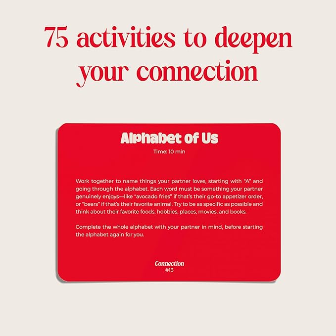 Rabble Mini Moments - 150 Couples Games and Couples Activities with Stay at Home Date Night Ideas, Perfect for Game Nights and 2 Players