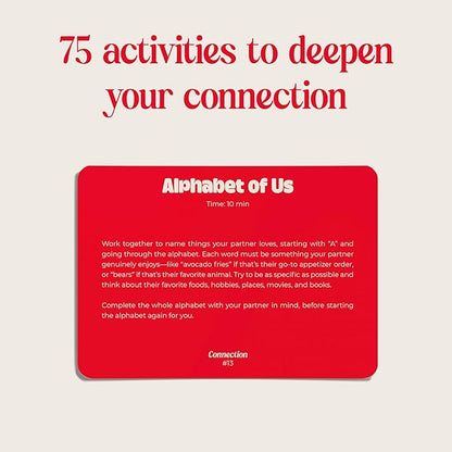 Rabble Mini Moments - 150 Couples Games and Couples Activities with Stay at Home Date Night Ideas, Perfect for Game Nights and 2 Players