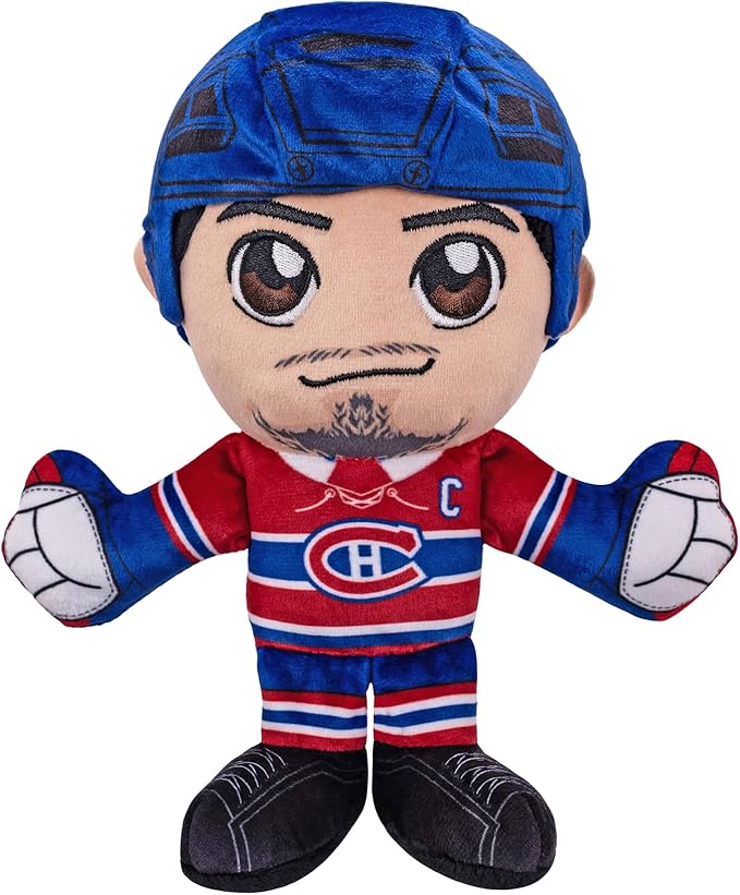 Bleacher Creatures Montreal Canadiens Nick Suzuki 8" NHL Kuricha Plush - Soft Chibi Inspired NHL Superstar