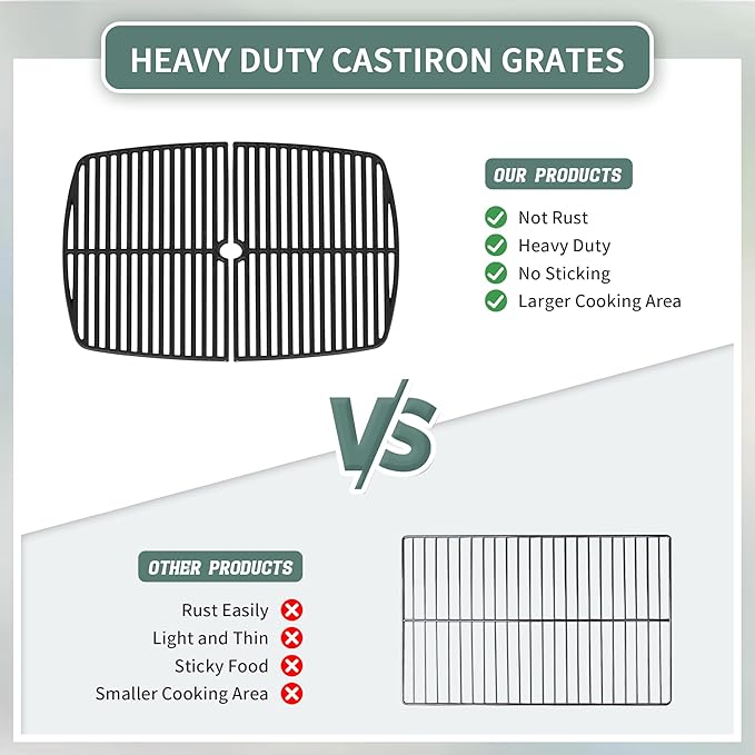 MASTER COOK Propane Gas Grill, Portable Tabletop Barbecue Grill with Cart for Patio, Camping, Travel