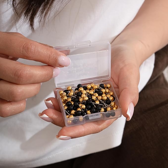 Canvas World Map with Cork Pin Board - English Lettering - Decorative Wall Decoration for All Rooms - Canvas Pictures with World Map Motif (70x50 cm, Pattern 19)