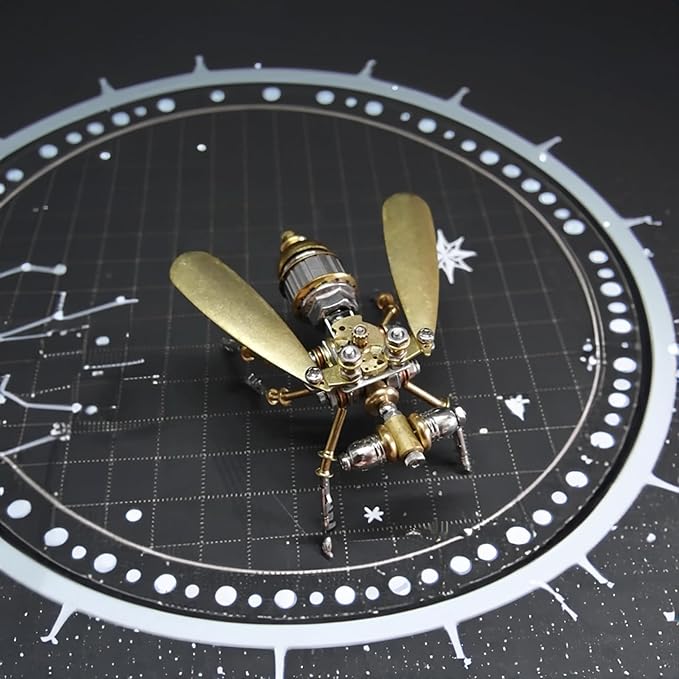 Mechanical Metal DIY 3D Insect Brass Puzzle (Fruit Fly)