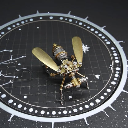 Mechanical Metal DIY 3D Insect Brass Puzzle (Fruit Fly)
