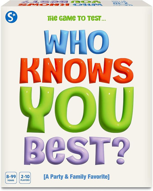 Skillmatics Who Knows You Best? Hilarious Family Card Game for Thanksgiving, Christmas, Game Nights & Parties for Kids, Teens & Adults, Stocking Stuffers, Gifts for Ages 8, 9, 10 and Up, 2025 Edition