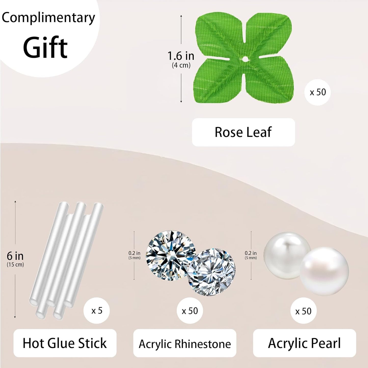 500 Pcs 1.4 Inch Mini Artificial Flowers Head Bulk 5 in 1 Set Faux Foam Fake Small Rose Tiny Baby Flores Bouquet Cake Gift Home Decoration DIY Craft (Peach, Blush)