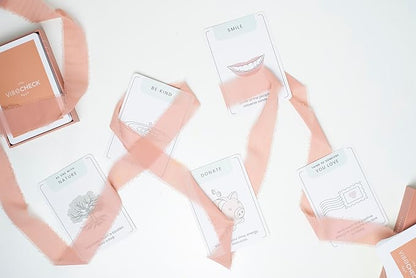 Mindfulness in A Deck | Mindfulness Tool | Self-Help | Prompts for Stress Relief, Kindness, Gratitude, Relaxation, Anxiety, & Grounding | Mindfulness Gift | Great for All Ages