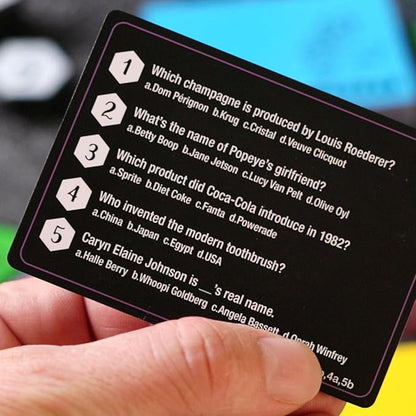 Hexaquest: The Strategic Trivia Board Game – 1500 Questions, 6 Categories, 65 Hexagon Tiles, Premium Bag – Fun, Quick to Learn, Perfect for Game Nights, Families & Parties