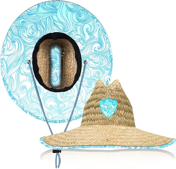 S A Company Summer Straw Hats for UV Sun Protection | Unisex Adult