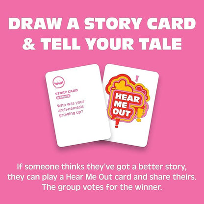 It’s Kind of a Fun Story – Adult Party Game & Storytelling Card Game with 320 Conversation Cards for Friends, Couples, Families, Game Nights, Bachelorette Parties, Pre-Games, and Happy Hours