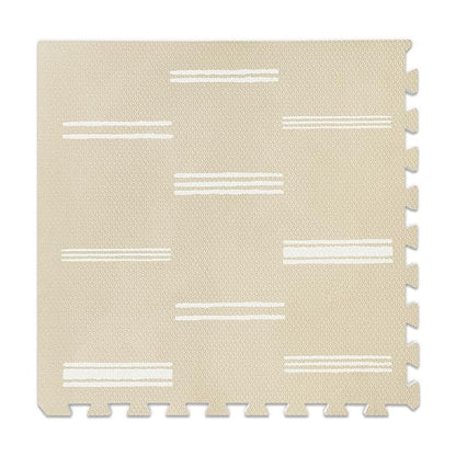 Lillefolk Foam Baby Play Mat – Interlocking Tiles for Kids | Non-Toxic Crawling Mat for Tummy Time, Toddlers & Infants – 6x6ft 9 Tiles