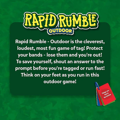 Skillmatics Category Game - Rapid Rumble Outdoor, Game of Tag, Games for Kids, Teens & Adults, Gifts for Boys & Girls Ages 6, 7, 8, 9 and Up