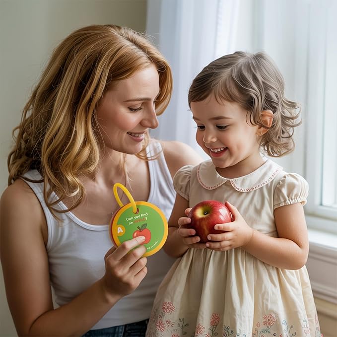 Indoor Scavenger Hunt for Toddlers, 27pcs Scavenger Hunt Cards at Home, Learning Games for Boys and Girls Ages 2-3, Birthday Gifts for Kids