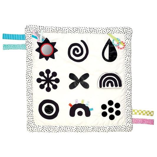 Manhattan Toy Wimmer Seek & Explore Double-Sided Tummy Time Mat for Infants and Toddlers