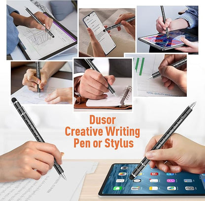 Gifts for Men Fidget Pen, Stocking Stuffers for Teen Boys, White Elephant Gifts for Adults, Anniversary Birthday Gift for Men Him Husband Teenage Boy Brother, Mens Gift for Christmas Multifunction Pen