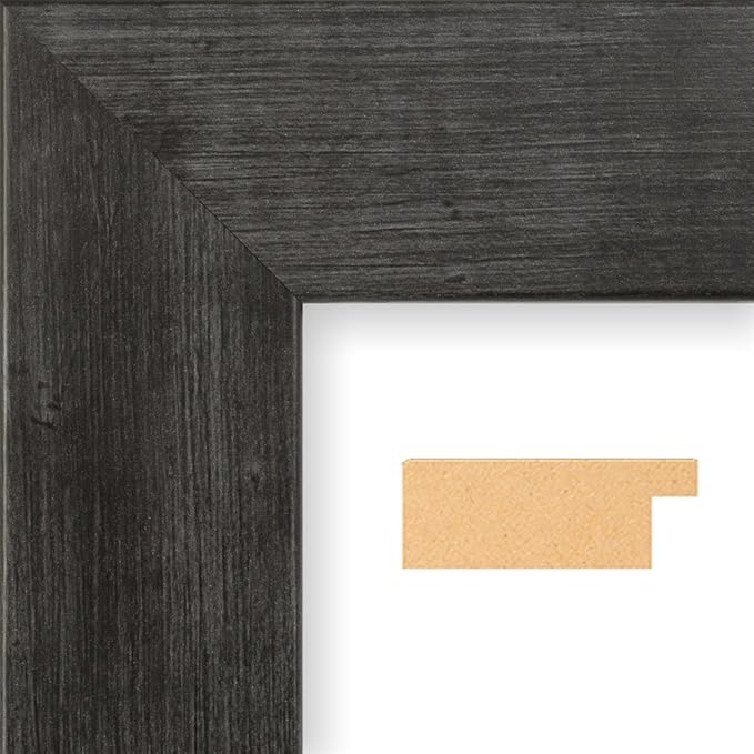 Push Pin Travel Maps - Blue Oceans World - Rustic Black Framed Pin Map for Tracking Your Travels - 27.5" x 39.5" - 8 Handcrafted Frame Options - Made in USA - Ideal for Any Traveler