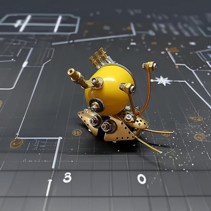 Mechanical Metal DIY 3D Insect Brass Puzzle (Snail-Y)