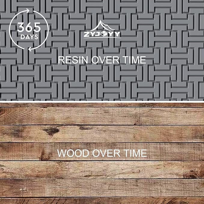 Outdoor Storage Box, 90 Gallon Deck Box, Waterproof Resin Storage Bin for Patio Cushions, Gardening Tools, Lockable, UV Resistant, Grey