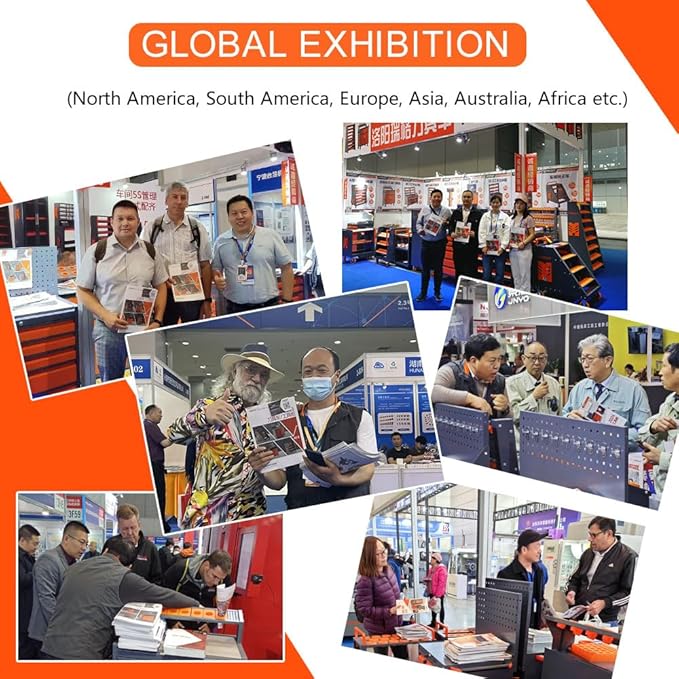 CNC Tool Holder Vertical Drawer Cabinet, Multi-Purpose CNC Tool Storage Cabinets, CNC Tool Storage System Material Equipment for Warehouse Workshop Use